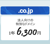 .co.jpドメイン