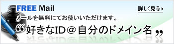 .co.jpドメイン5,250円、ホスティング無料